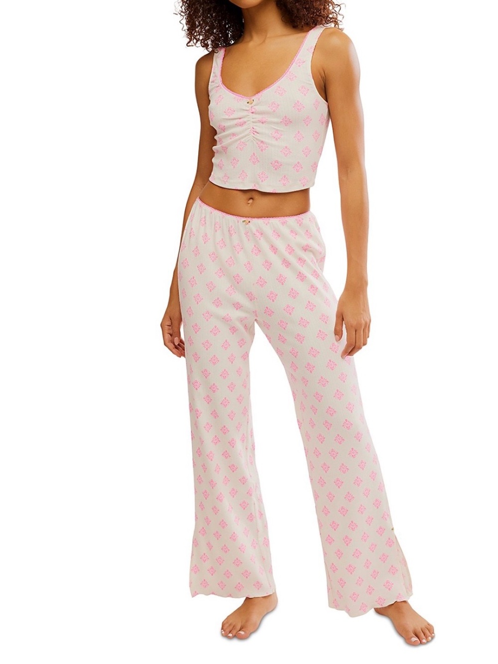 NWT Free People Fresh In Love Lounge Set size Large